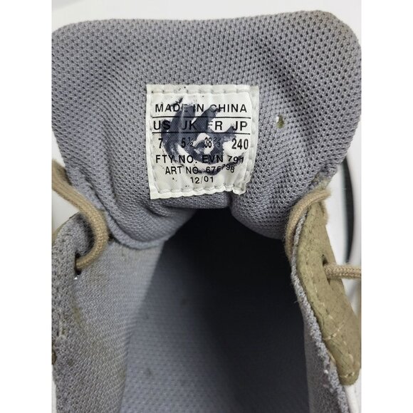 Adidas Mens ZTraxion Golf Shoes Cleats White & Olive Leather Size 7 - Picture 9 of 11